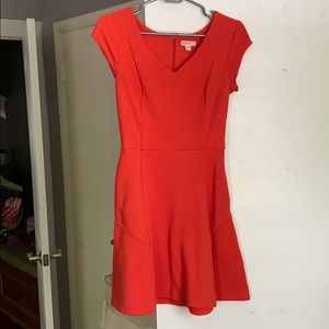 Burnt orange dress with pockets !